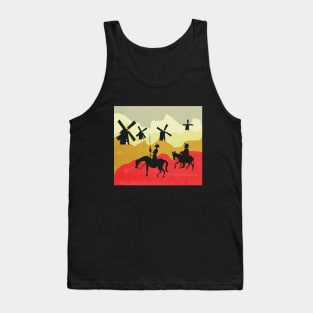 Tilting at windmills, Don Quixote Tank Top